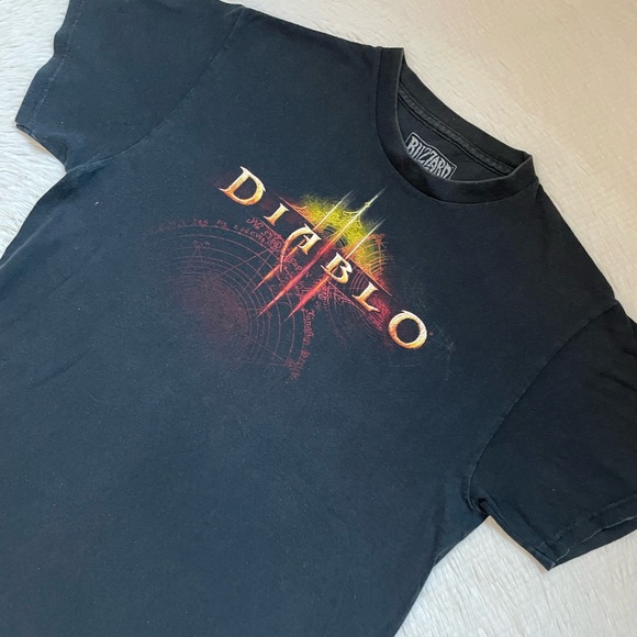 Blizzard 2012 Diablo Pc video game unisex tee - Picture 1 of 16